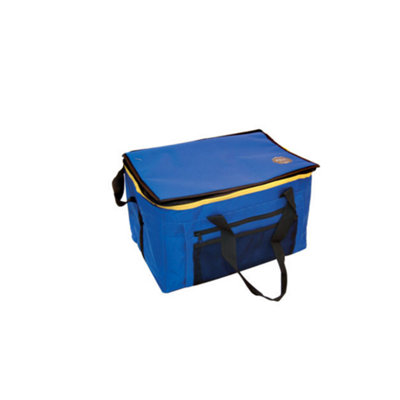 24L Large Foldable Blue Insulated Picnic Cool Bag with Shoulder Strap