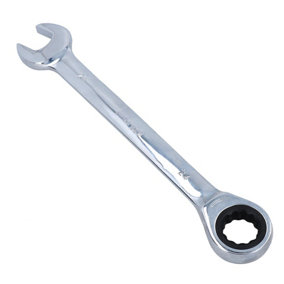 24mm Metric MM Combination Gear Ratchet Spanner Wrench 72 Teeth