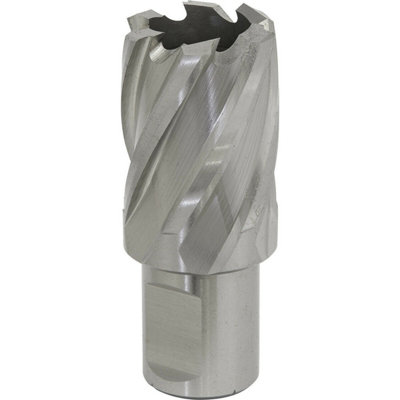 24mm x 25mm Depth Rotabor Cutter - M2 Steel Annular Metal Core Drill 19mm Shank