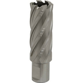 24mm x 50mm Depth Rotabor Cutter - M2 Steel Annular Metal Core Drill 19mm Shank