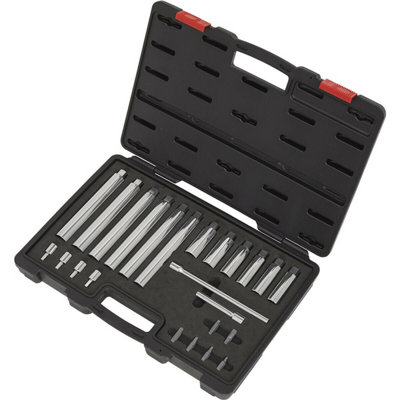 24pc Strut Nut Socket Set - 1/2" Drive - Top Suspension Short & Deep Engine Bits