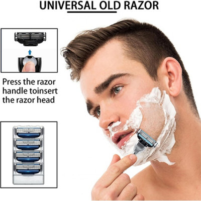 24PCS for Gillette MACH 3 Razor Blades Stainless Steel Blades ...