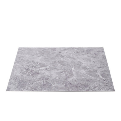 24Pcs Marble Texture Self-adhesive PVC Flooring Tile Square Flooring Tile - 4