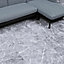 24Pcs Square 3D Stone Effect Marble Self Adhesive PVC Floor Tiles Waterproof, 5m² Pack