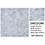 24Pcs Square 3D Stone Effect Marble Self Adhesive PVC Floor Tiles Waterproof, 5m² Pack