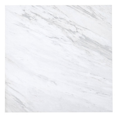 24Pcs Square Stone Effect Marble Self Adhesive PVC Floor Tiles Waterproof - 5