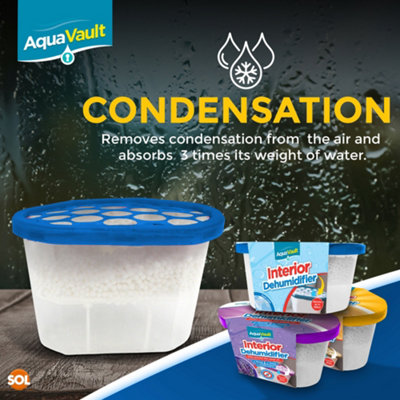 24pk DEHUMIDIFIER Interior Damp Moisture Mould Mildew Remover Trap Home Caravan - 6