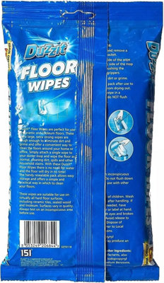 24pk Floor Wipes - Multi Task Wipes, Cleaning Wipes - Quick And ...
