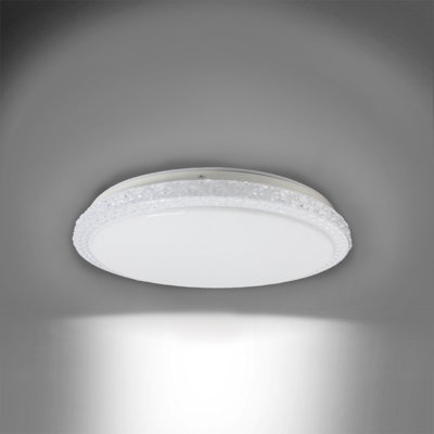 24W LED Ceiling Light, daylight 6500K, 2500 Lumen, round