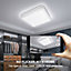 24W LED Square Ceiling Light, daylight 6500K, 2600 Lumen