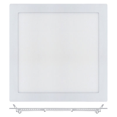 24w Recessed Ceiling LED Square Panel 6500K Cool White
