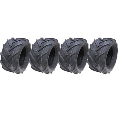24x12.00-12 tractor tyre, open centre, 6ply Wanda P328, ride on mower - set of 4
