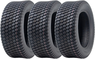 24x8.50-14 Lawnmower Tyres 4-ply Multi Turf Grass P332 Journey 560kgs (Set of 3)