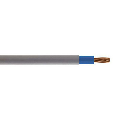 25.00mm 6181Y Meter Tails Blue (1m)  BLUE OUTER, SOFT - 19-STRAND (MORE FLEXI)