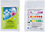 25 Dip 3-in-1 Test Strips Blue Sparkle for Ground Pool Spa and Hot Tubs Treatment to Measures PH, Alkaline and Chlorine