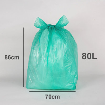 25 Garden Sacks - 80L - Green Sacks