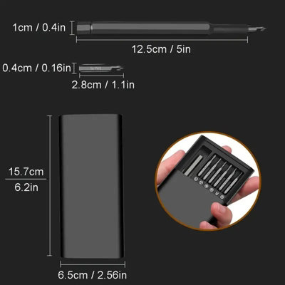 25 in 1 Magnetic Precision Screwdriver Set Computer Pc Phone Repair ...