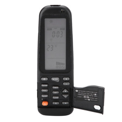 25-in-1 Replacement Remote for Electra,Airwell,Emailair,and Elco Air Conditioners RC-3