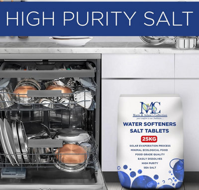 25 Kg Salt Tablets Water Softener Food Grade Compatible to All Water ...