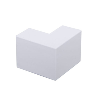 25 mm x 16 mm External Angle White