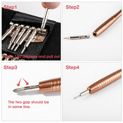 Mini star store screwdriver set