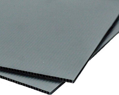 25-PACK CORREX PROTECTION BOARD BLACK 2.4M X 1.2M X 2MM