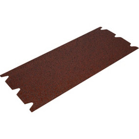 25 PACK Silicon Carbide Floor Sanding Sheet - 205mm x 407mm - 24 Grit Open Coat