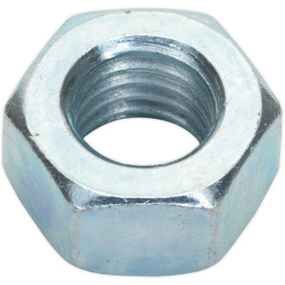 25 Pack - Steel Finished Hex Nut - M12 - 1.75mm Pitch - Manufactured To 