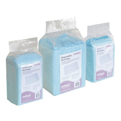 25 Pk Disposable Bed Pads - Waterproof Backing - Chair and Bed Protection SAP 5 - 3