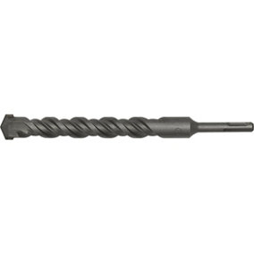 25 x 250mm SDS Plus Drill Bit - Fully Hardened & Ground - Smooth Drilling