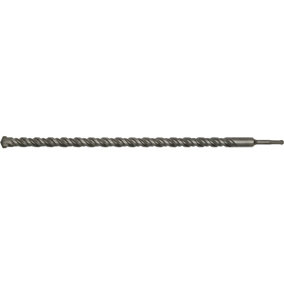 25 x 600mm SDS Plus Drill Bit - Fully Hardened & Ground - Smooth Drilling