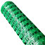 25 x Meters Green Plastic Barrier Safety Mesh Fence 110gsm