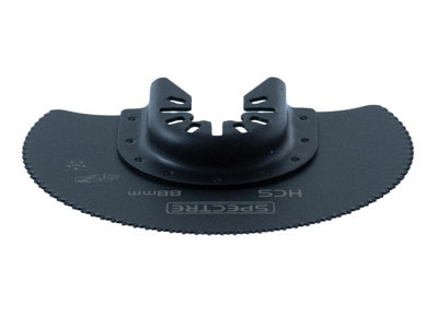 25 x Oscillating HCS 88mm Round Segment Blade Multi Tool Saw Wood PVC Plastic - 5