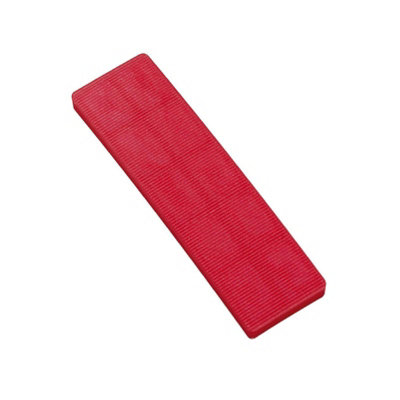 25 x Plastic Red 6mm Thick Window & Glazing Packers