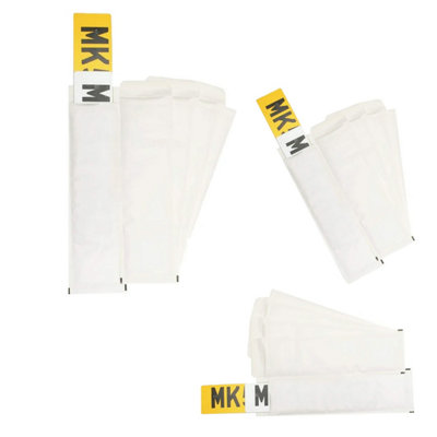 25 x White Number Plate Envelopes (530x130mm)