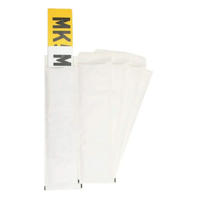 25 x White Number Plate Envelopes (530x130mm)