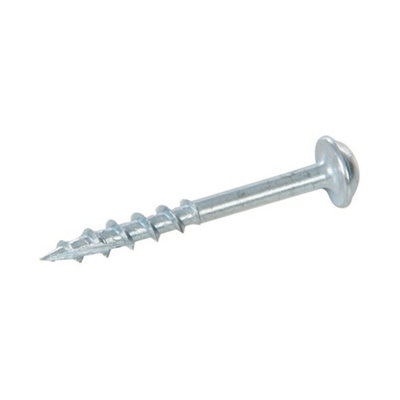 250 PACK 1 1/2" inch x No 8 Pocket Hole Screws Square Washer Head