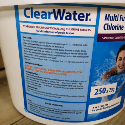 Clearwater chlorine online tablets