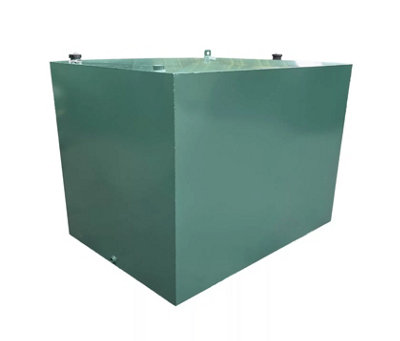 2500 Litre Single Skin Steel Oil Tank with Fitting Kit and Gauge, No ...