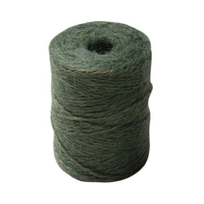 250m Natural Jute Garden Twine Strong Biodegradable Tie Plants Back