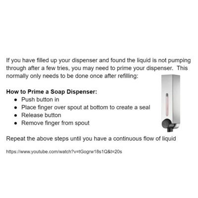 250ml White Single Wall Mounted Shower Soap Dispenser - 4