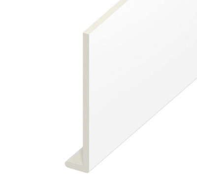 250mm Capping Board in White - 5m