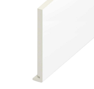 250mm Fascia Board in White - 5m