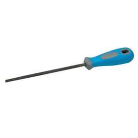 250mm Round File Tool 2nd Cut 36 Teech/Inch Soft Grip handle
