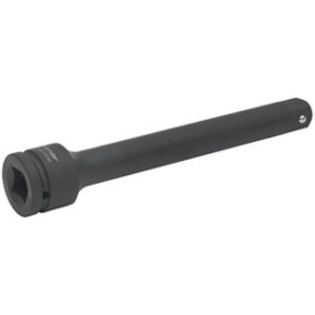 250mm Steel Impact Extension Bar - 3/4" Sq Drive - Spring-Ball Socket Retainer