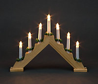 25cm Christmas Festive Nativity LED Lights Up Lantern with Glitter Xmas Home Decor Gifts Present