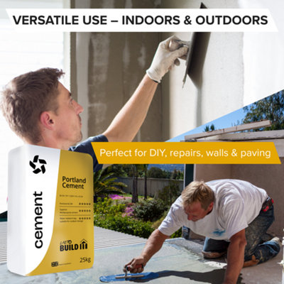 25kg General Purpose Cement by Laeto Build It - FREE DELIVERY INCLUDED - 3