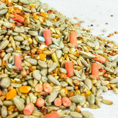 25kg SQUAWK Premium Wild Bird Food - All Season Seed Quality Garden Feed Mix