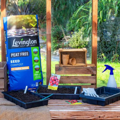 25L John Innes Seed Compost Peat Free Levington High Phosphate Seed Potting Soil - 3