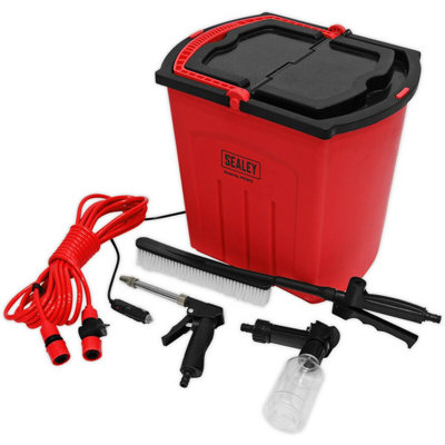 25L Pressure Washer - Lightweight & Portable - 8m Hose - Total Stop System